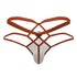CandyMan 99833 Murse Thongs Color Red-White